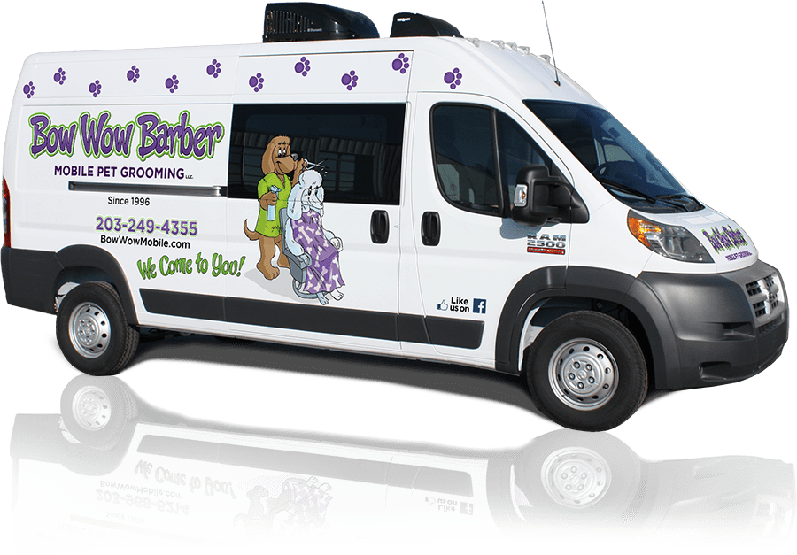 Bow Wow Mobile Pet Grooming mobile grooming unit