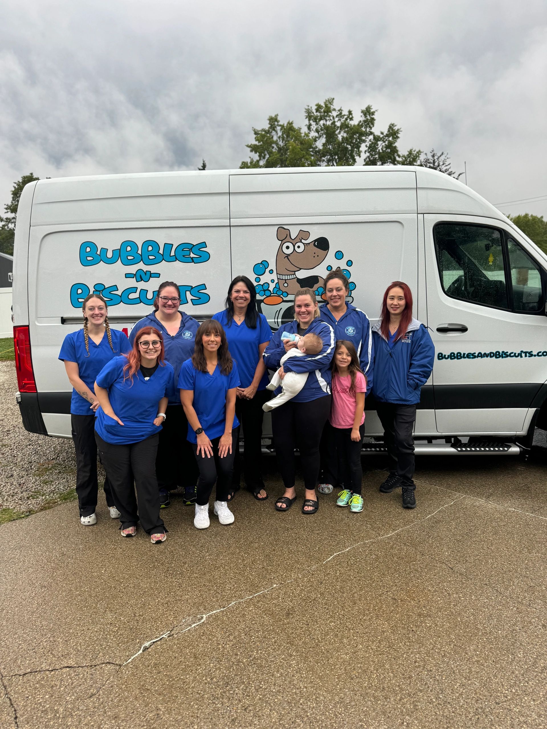 Bubbles-N-Biscuits booking callout image