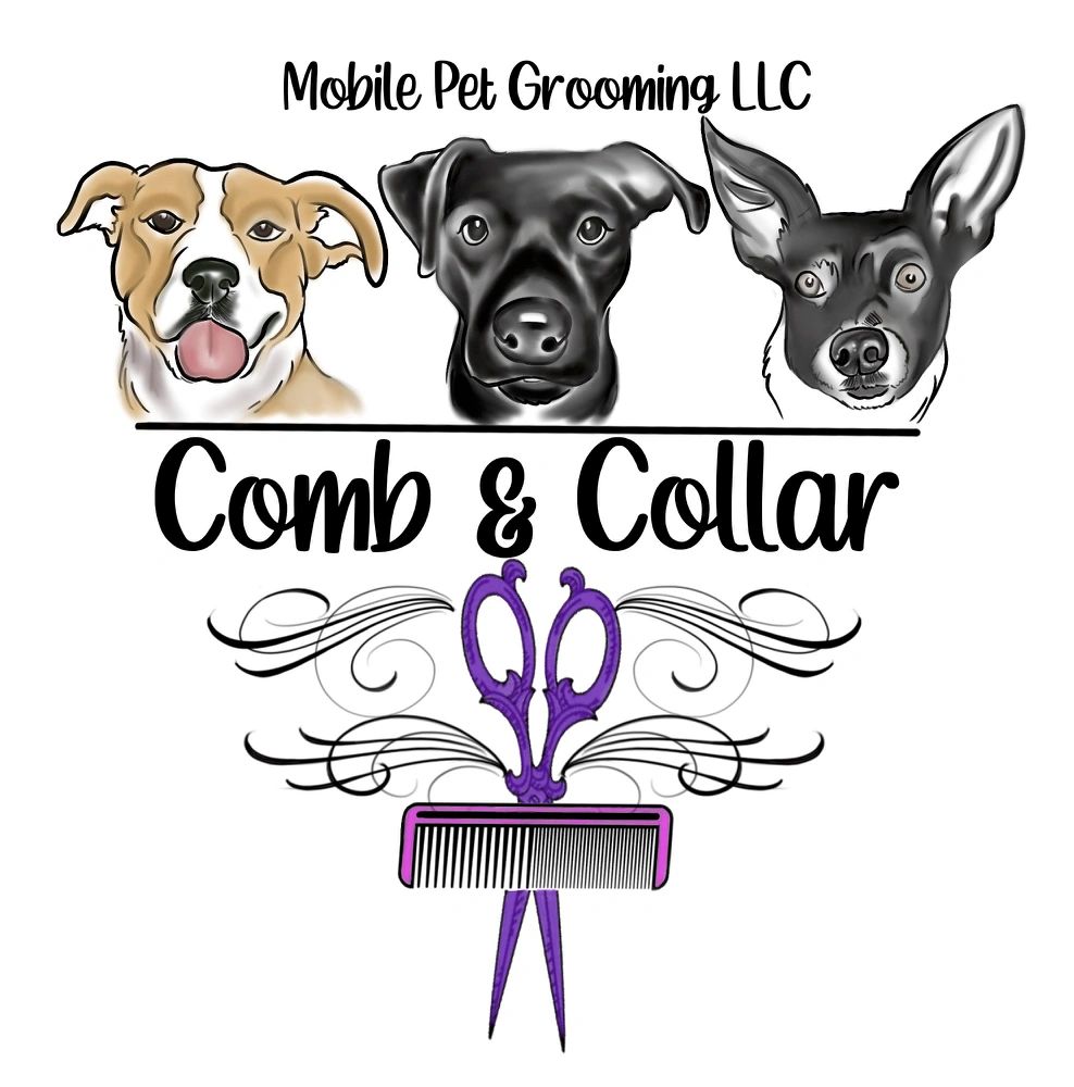 Comb & Collar Mobile Pet Grooming logo-style service image