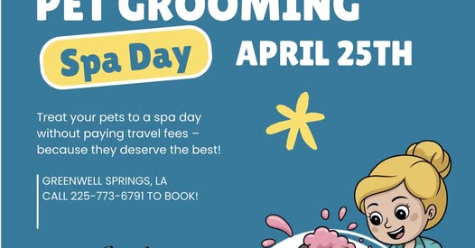 DogGone Good Groomin' Spa Day in Central event image