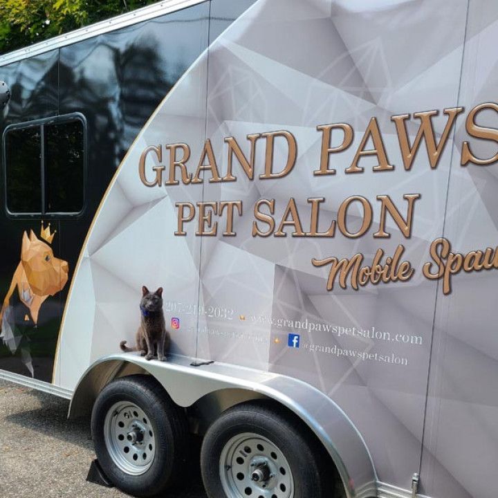 Grand Paws mobile grooming service image