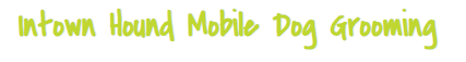 Intown Hound Mobile Dog Grooming logo