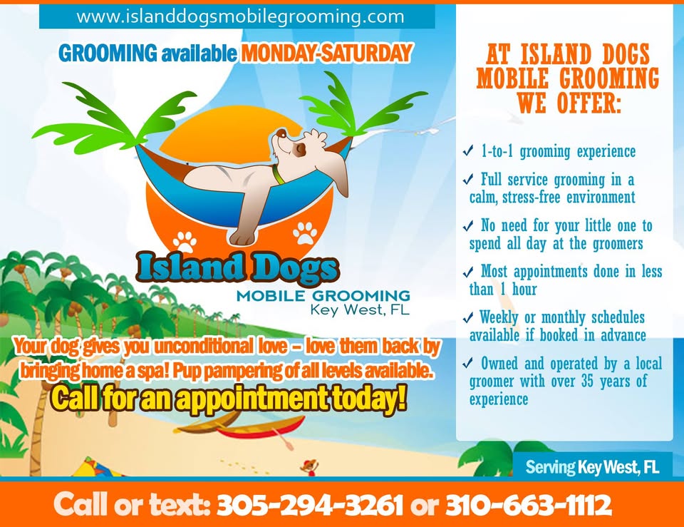 Island Beach Dogs Mobile Grooming