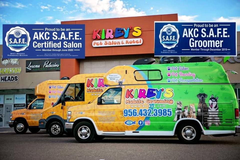 Kirey's Pet Salon, Mobile Grooming, Boarding