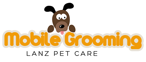 Lanz Pet Care mobile grooming branding image