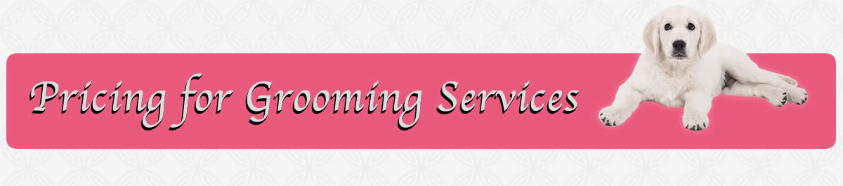 Pricing page image from Mobile Dog Grooming LA