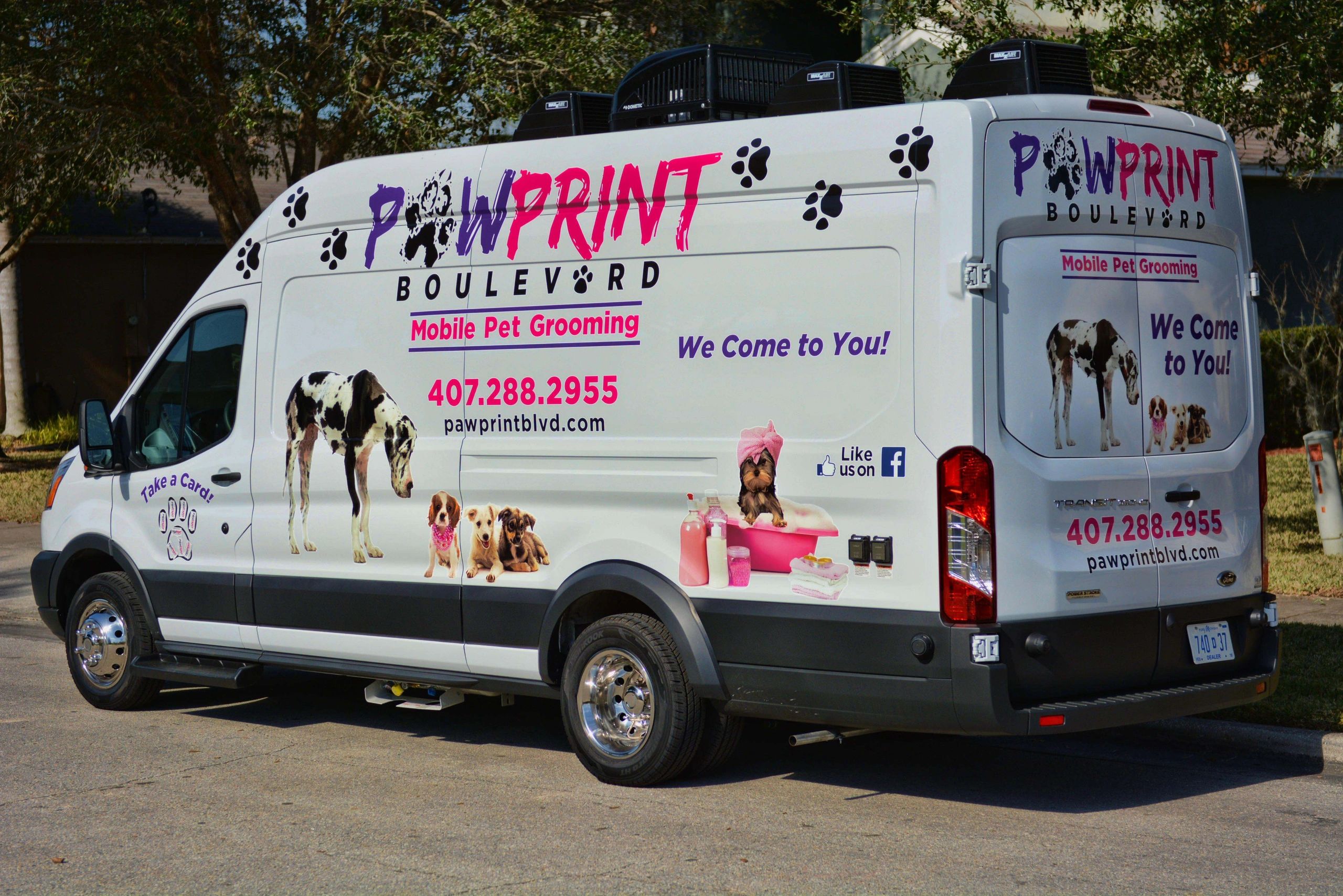 Pawprint Boulevard Mobile Grooming