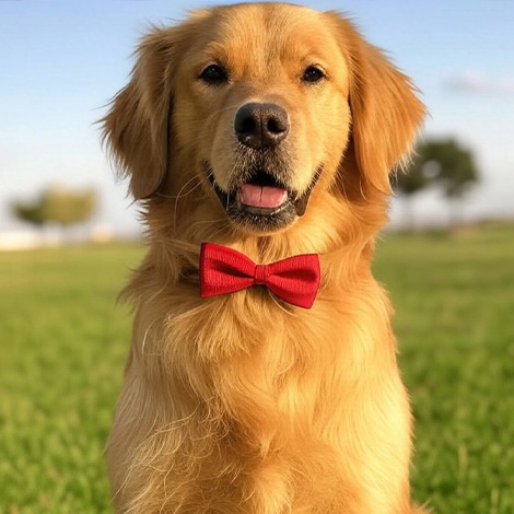 Golden retriever grooming image from Pawsitively Southern
