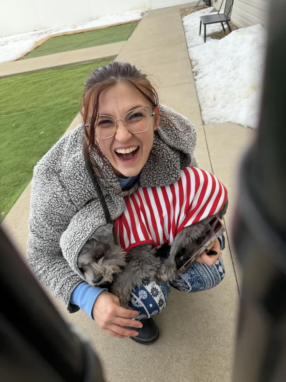 Another groomed dog from Rolling Pup Wash