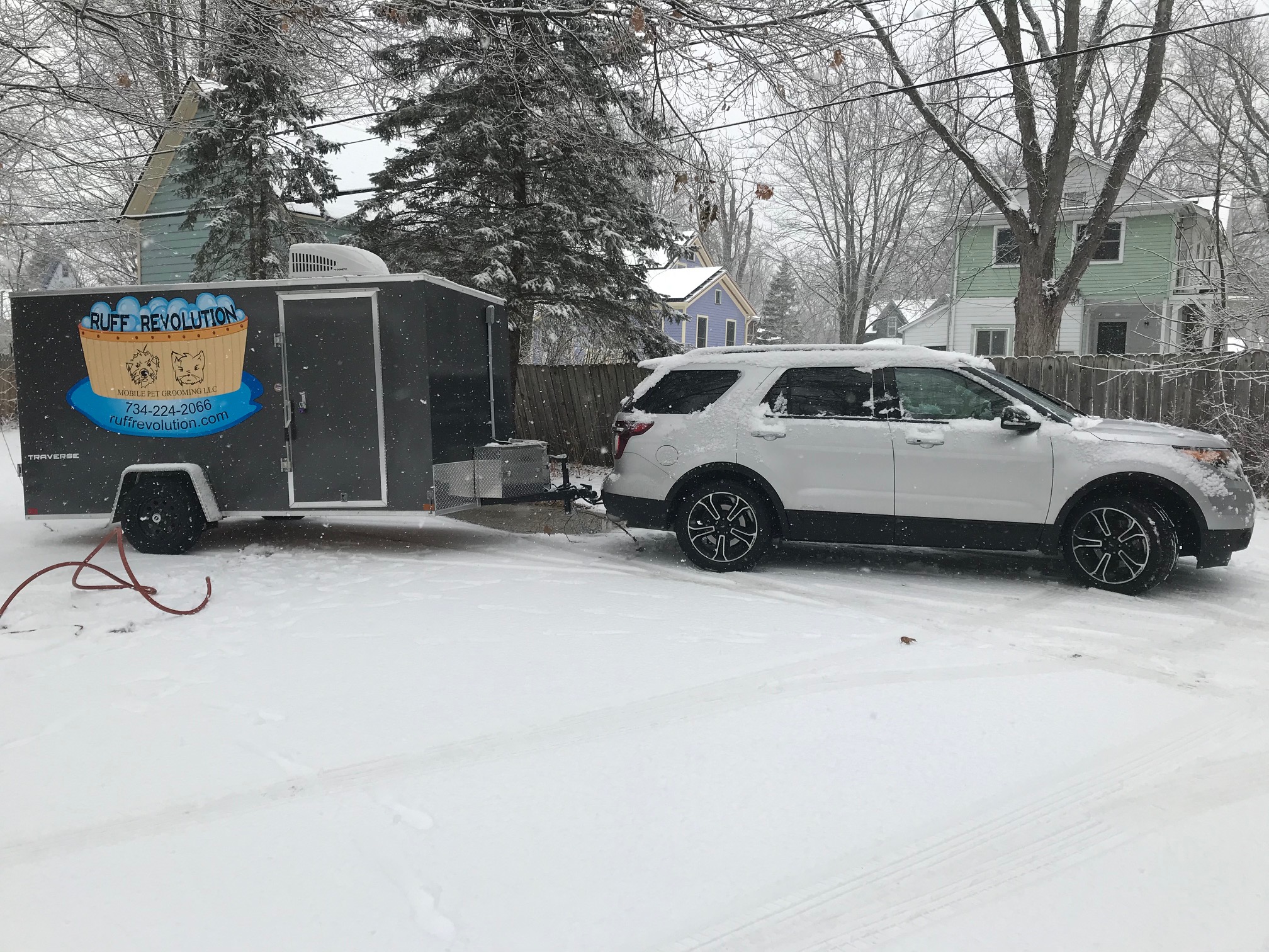 Ruff Revolution van photo from earlier company operations