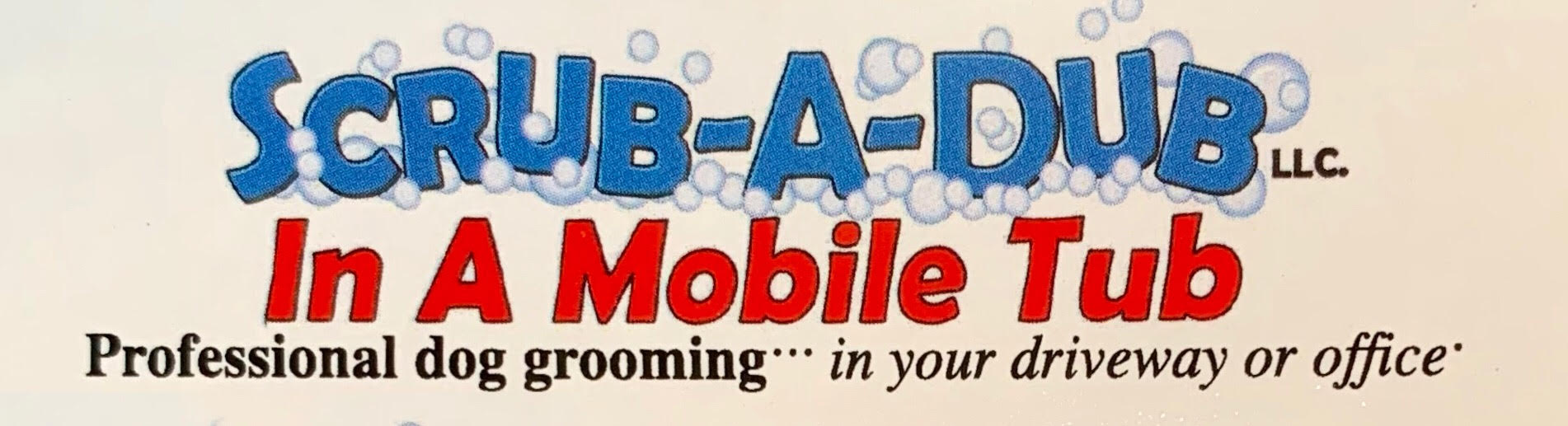 Scrub A Dub In A Mobile Tub logo