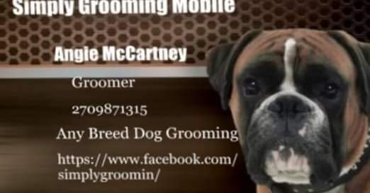 Simply Grooming Mobile LLC official Facebook image