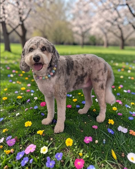 Mobile grooming result photo from Vanity Fur Mobile Paw Spa