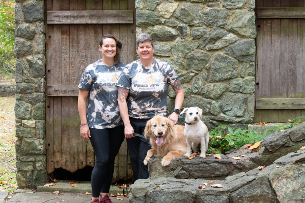 Freshly groomed dog from Whisker Wash Mobile Grooming