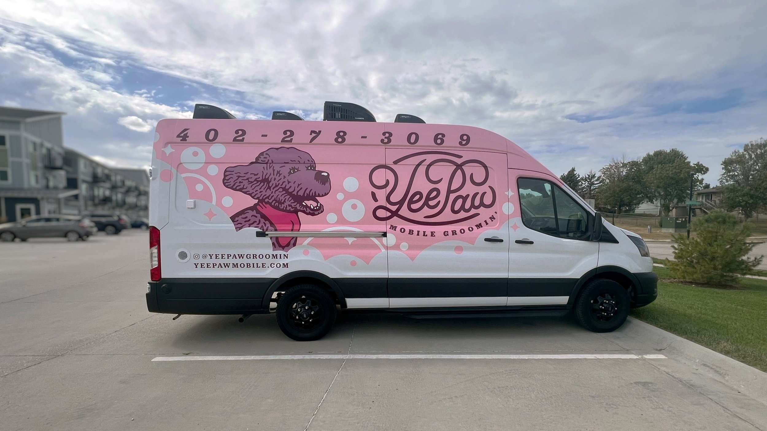 Freshly groomed dog featured by Yee Paw Mobile Groomin'