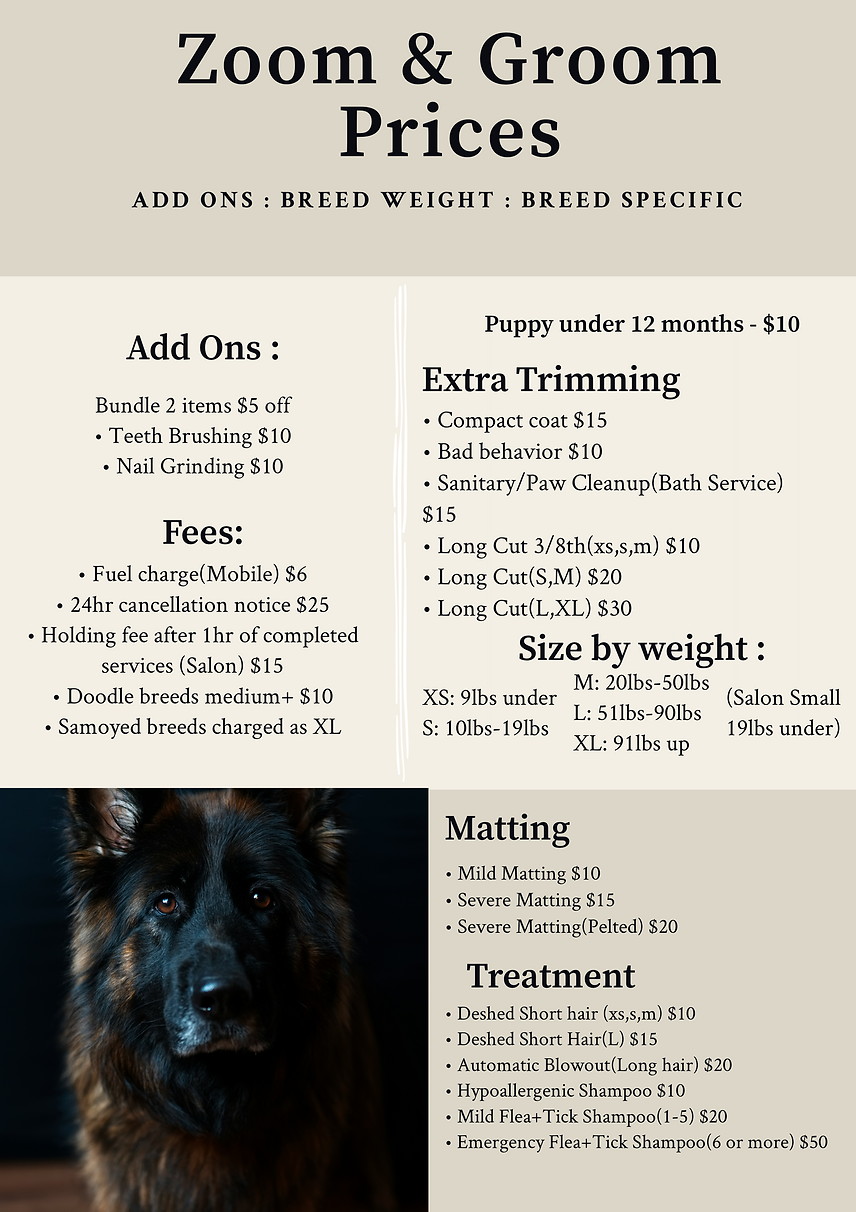 Second Zoom & Groom mobile grooming van photo