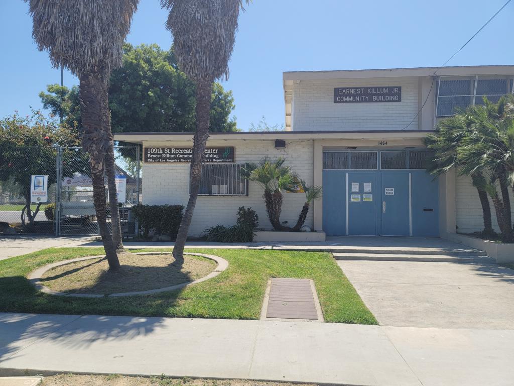109th Street Recreation Center park space.