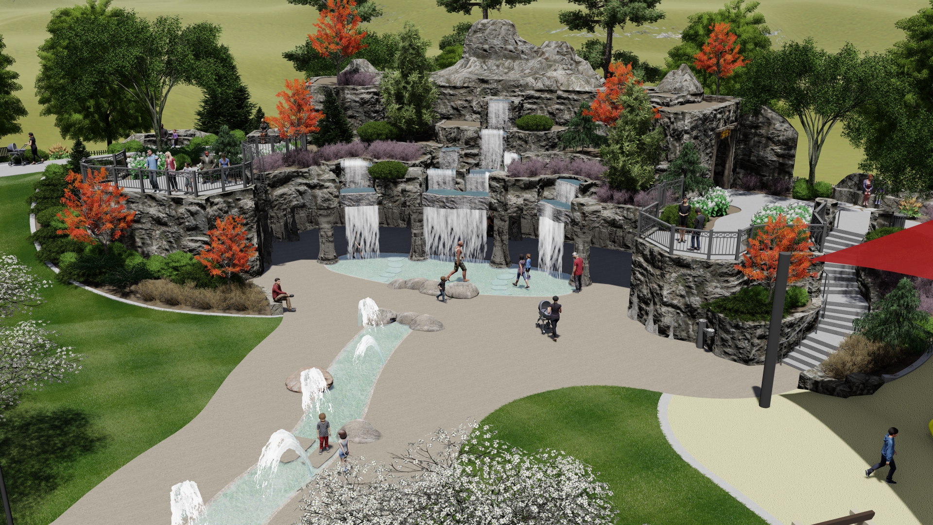 Adventure Heights Splash Pad