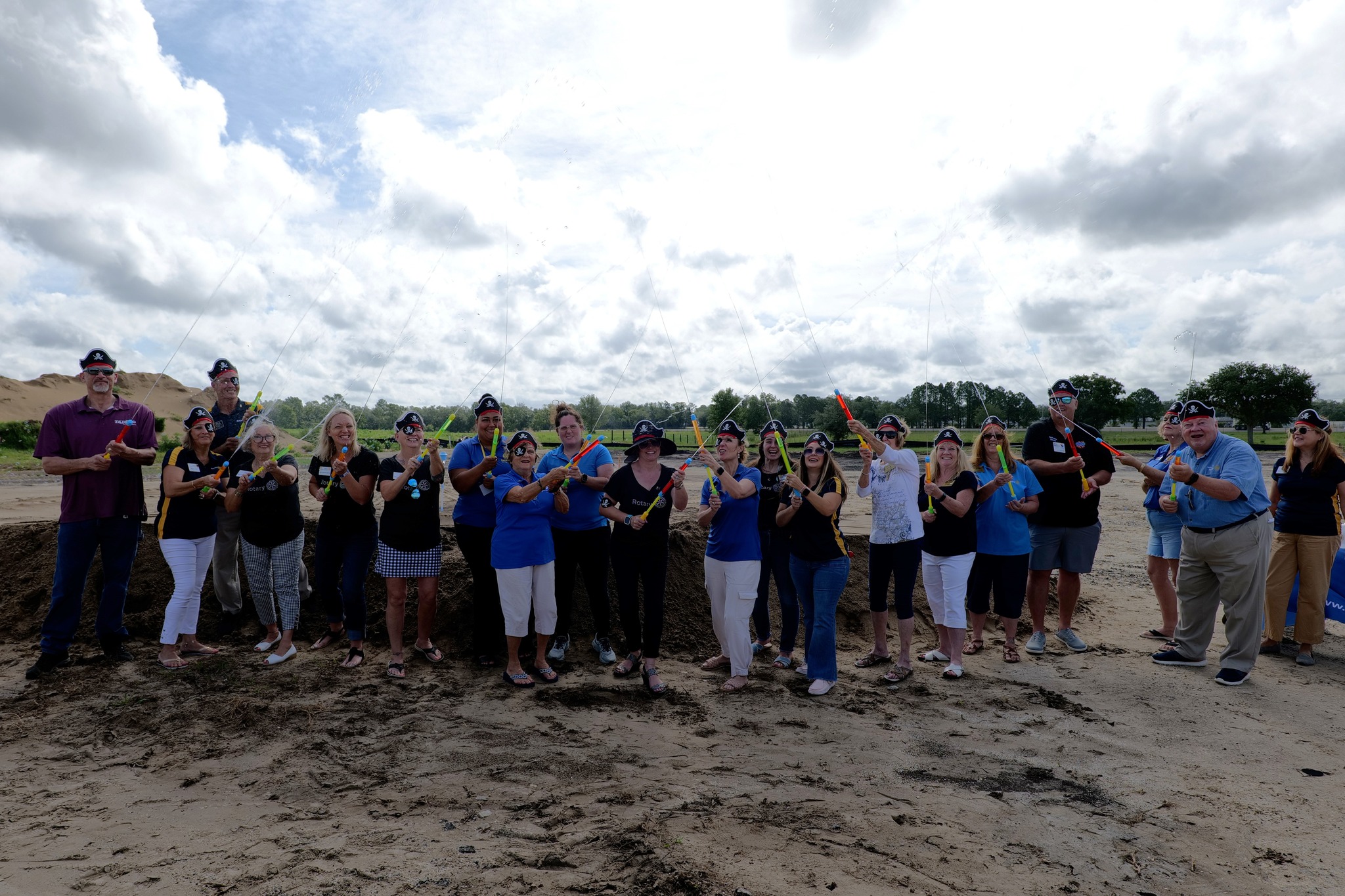 Overview rendering or early view of Anderson Snow Splash Park.