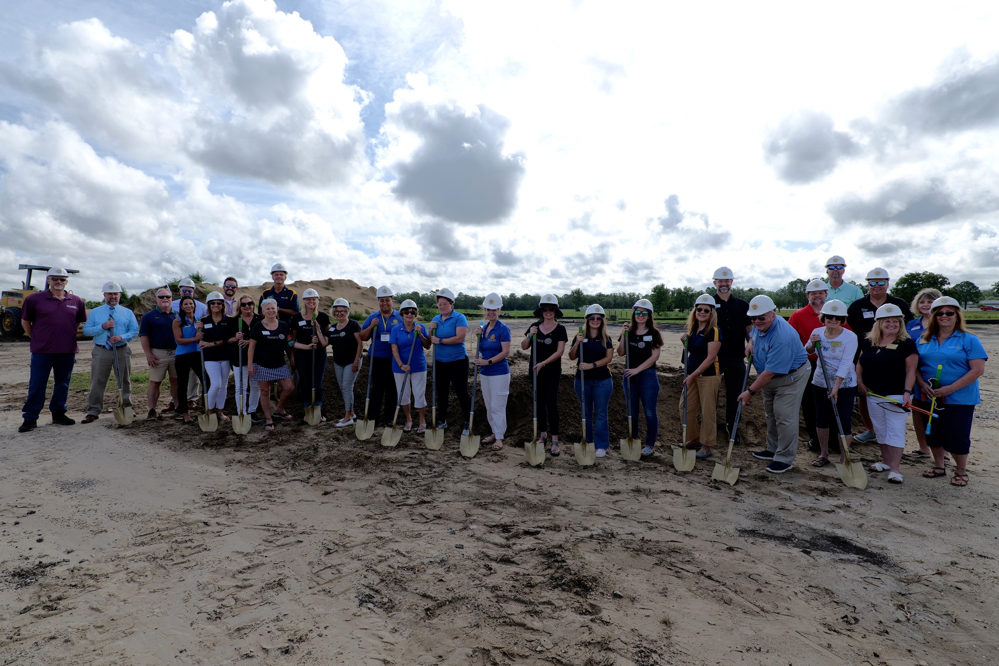 Splash play area at Anderson Snow Splash Park.