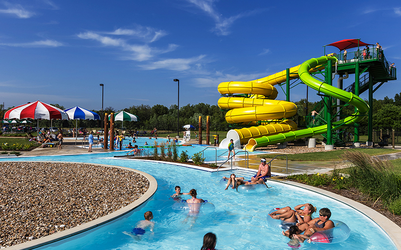 Another view of Aquatic Zoo's aquatic play area.