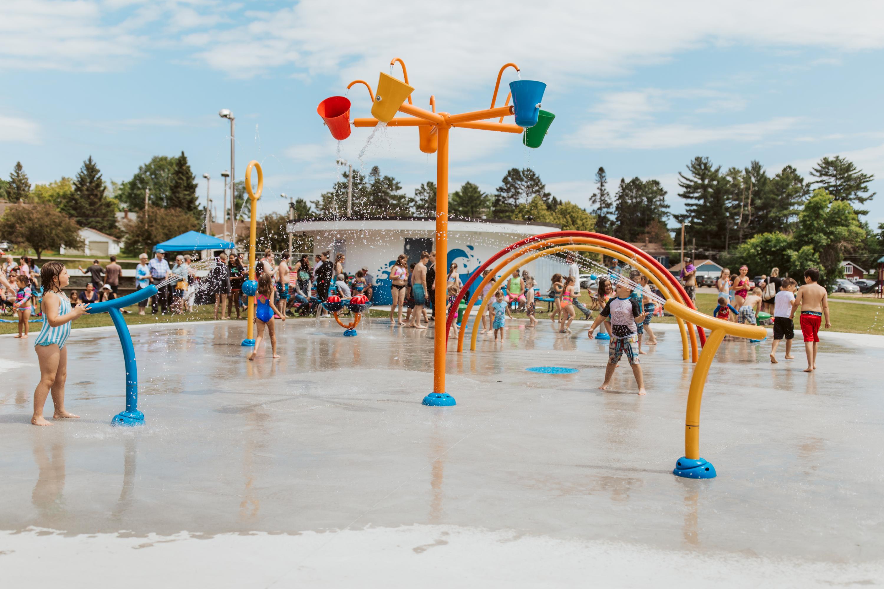 Another official view of Aurora Splash Pad.