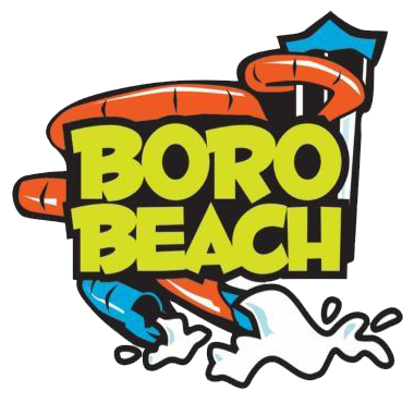 Water-play view at Boro Beach in Murfreesboro.