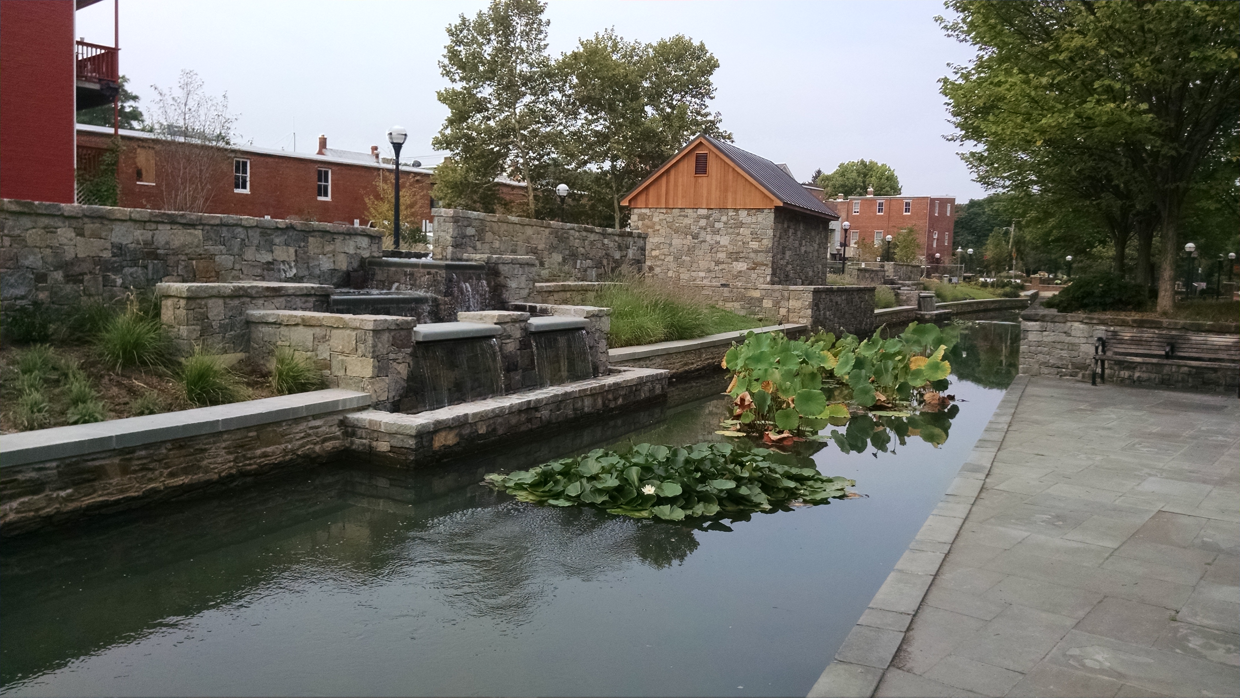 Carroll Creek East/West Fountain