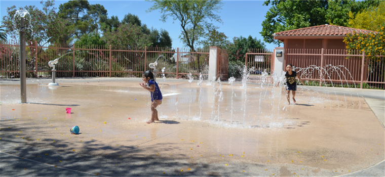 Official image of Catalina Park Splash Pad in Tucson.