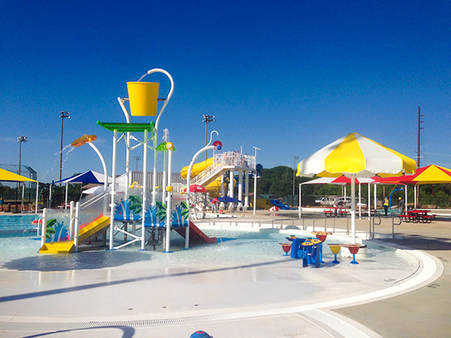 Clarksville Aquatic Center Outdoor Water Park