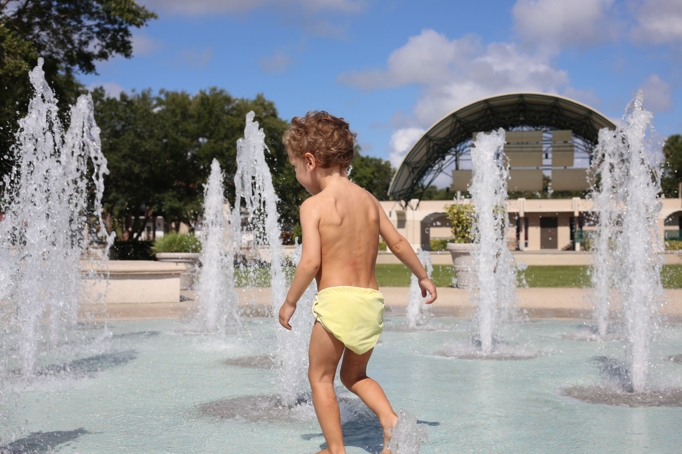 Riverfront Park grounds in Cocoa with open space and waterfront setting.