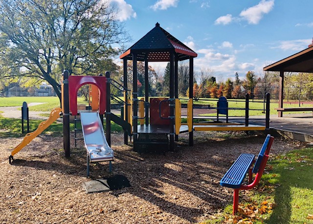 Playground at Comfort Tyler Park.