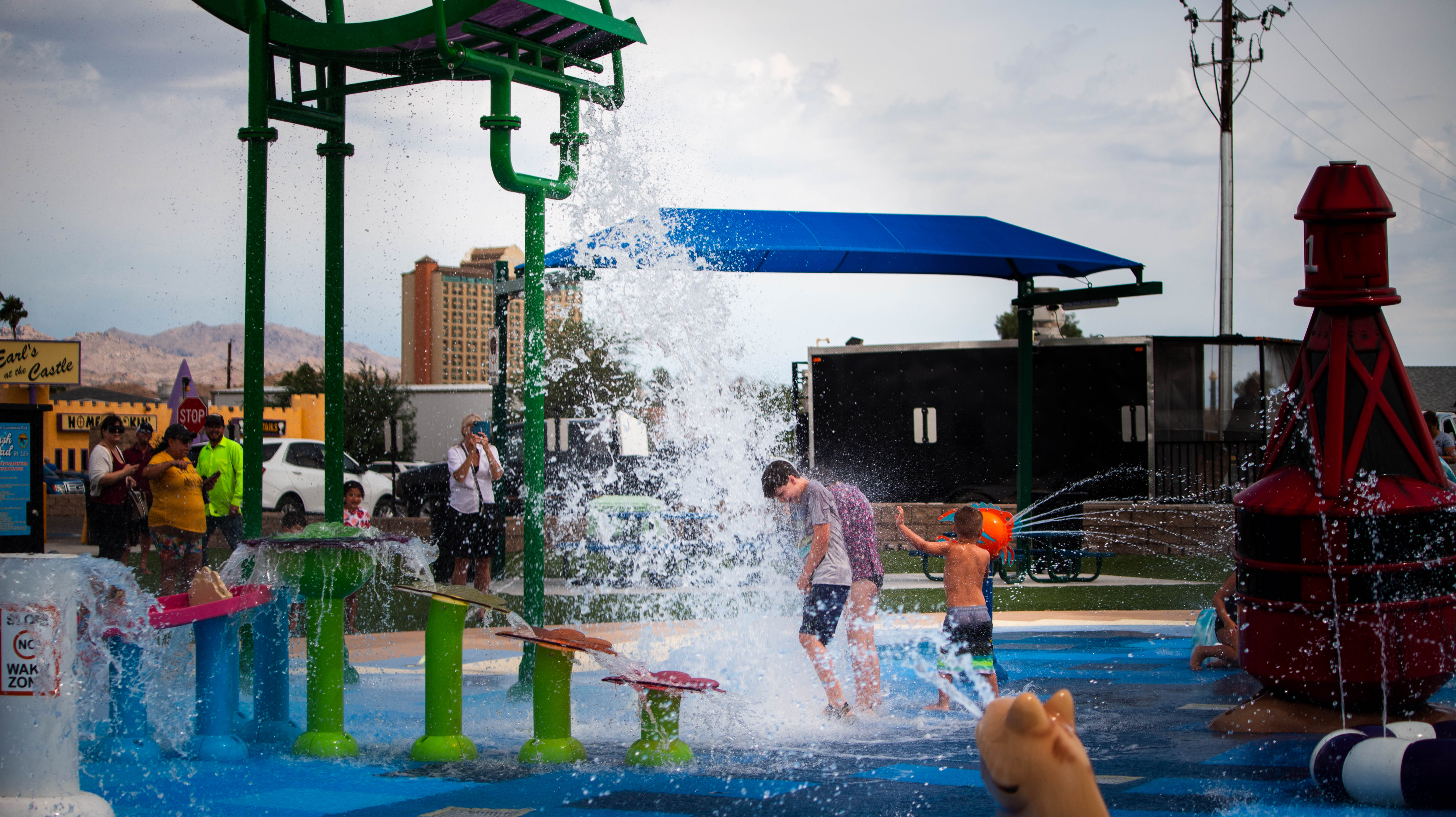 Community Park grounds and activity areas in Bullhead City.