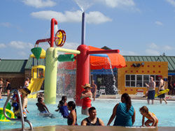 Aquatic Center promotional image from the City of Coralville.