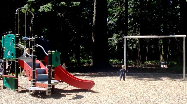 South playground at Cornwall Memorial Park.