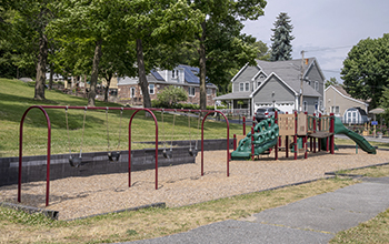 Smaller playground structure at East Park.
