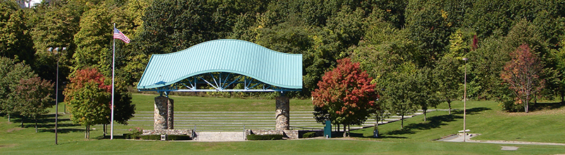 Amphitheater at Cristoforo Colombo East Park.