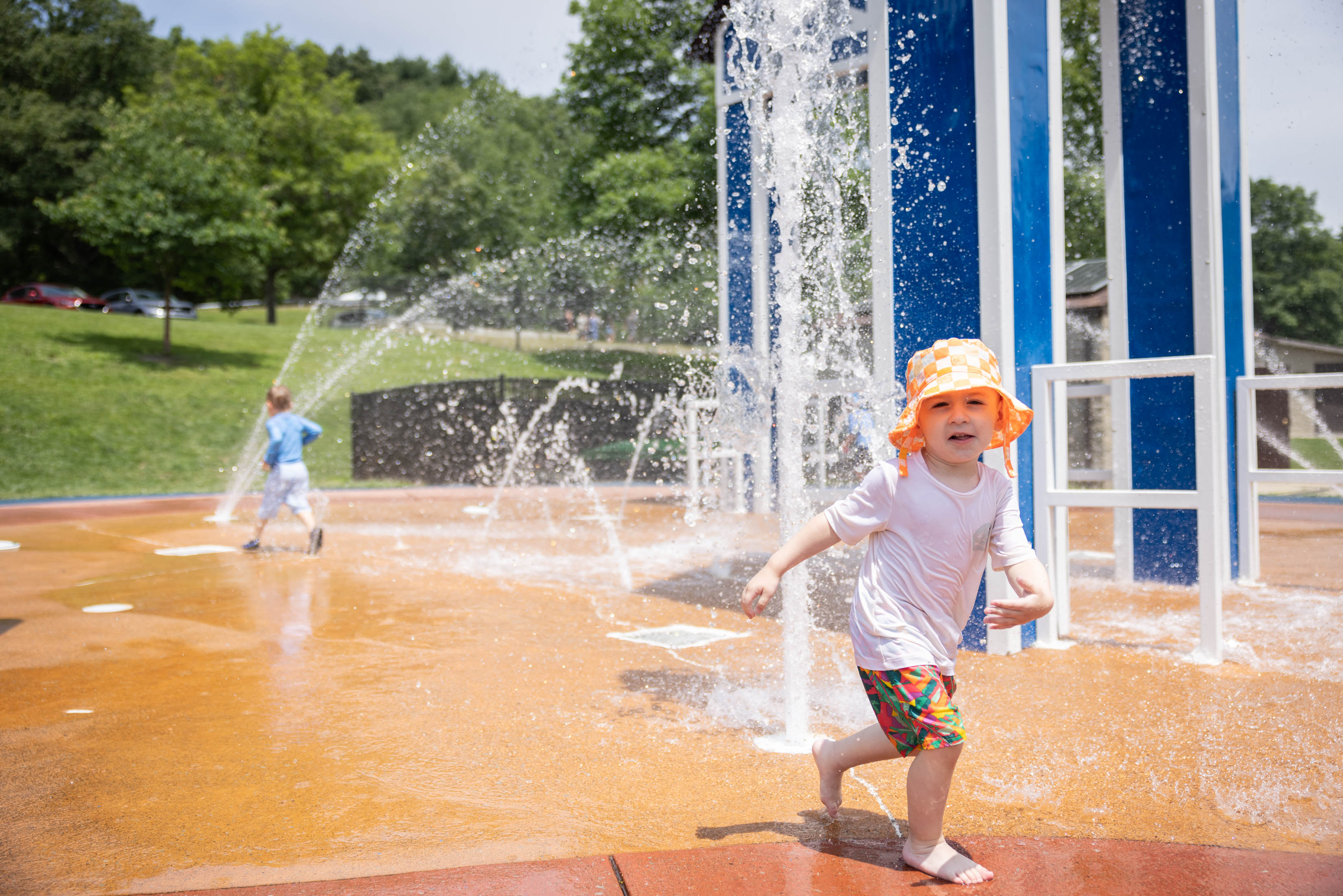 Official view of Deer Lakes Park Spray Park.