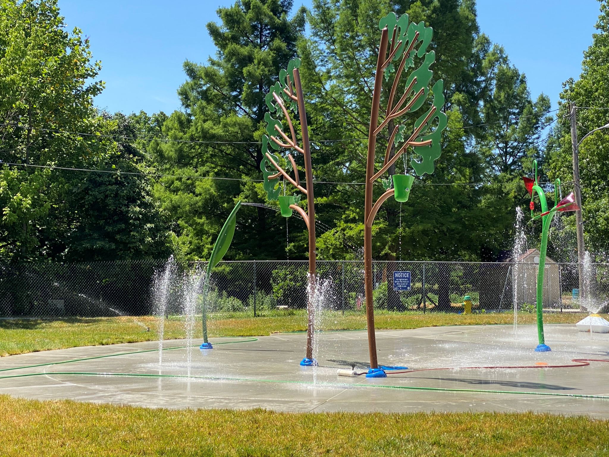 Additional view of Dolly Graham Splash Pad.
