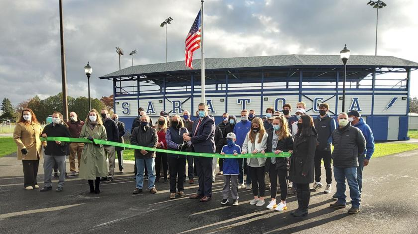East Side Rec Interactive Spray Fountain
