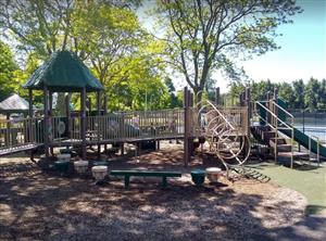 Eisenhower Park grounds in Milford.