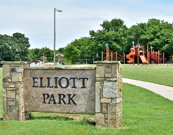 Another view of Elliott Park amenities.