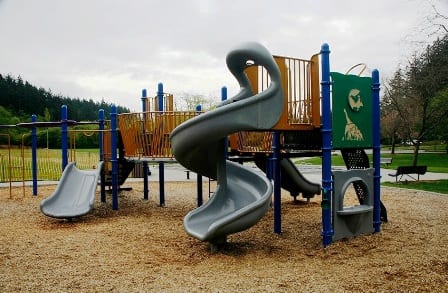 Playground at Fairhaven Park.