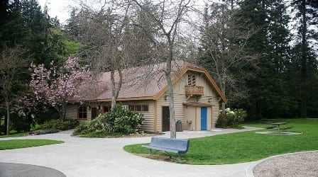 Pavilion at Fairhaven Park.
