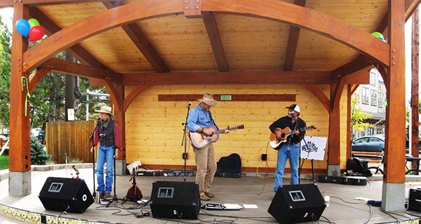 Park amenities at Fir Street Park in Sisters.