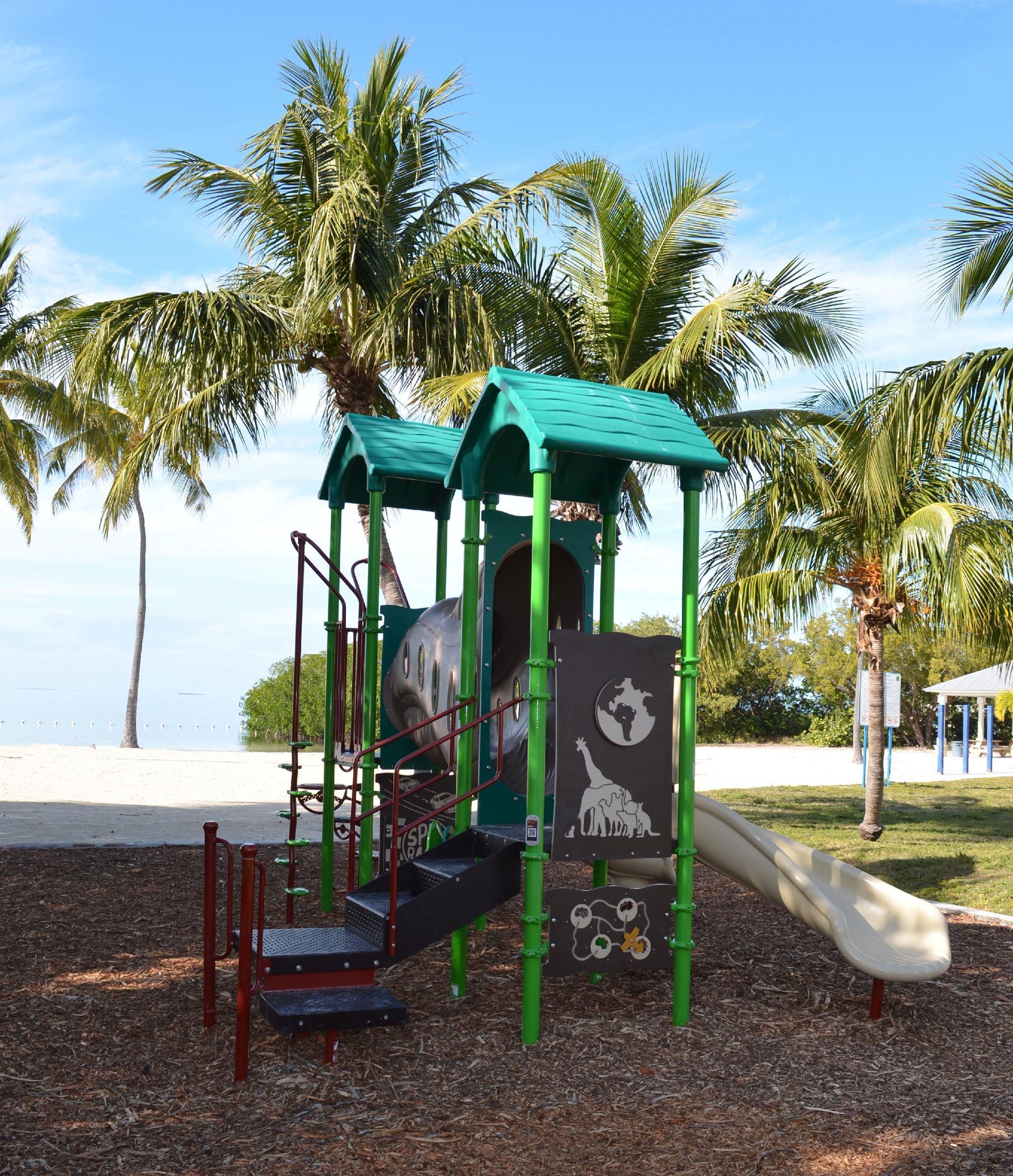 Pirate ship playground at Founders Park