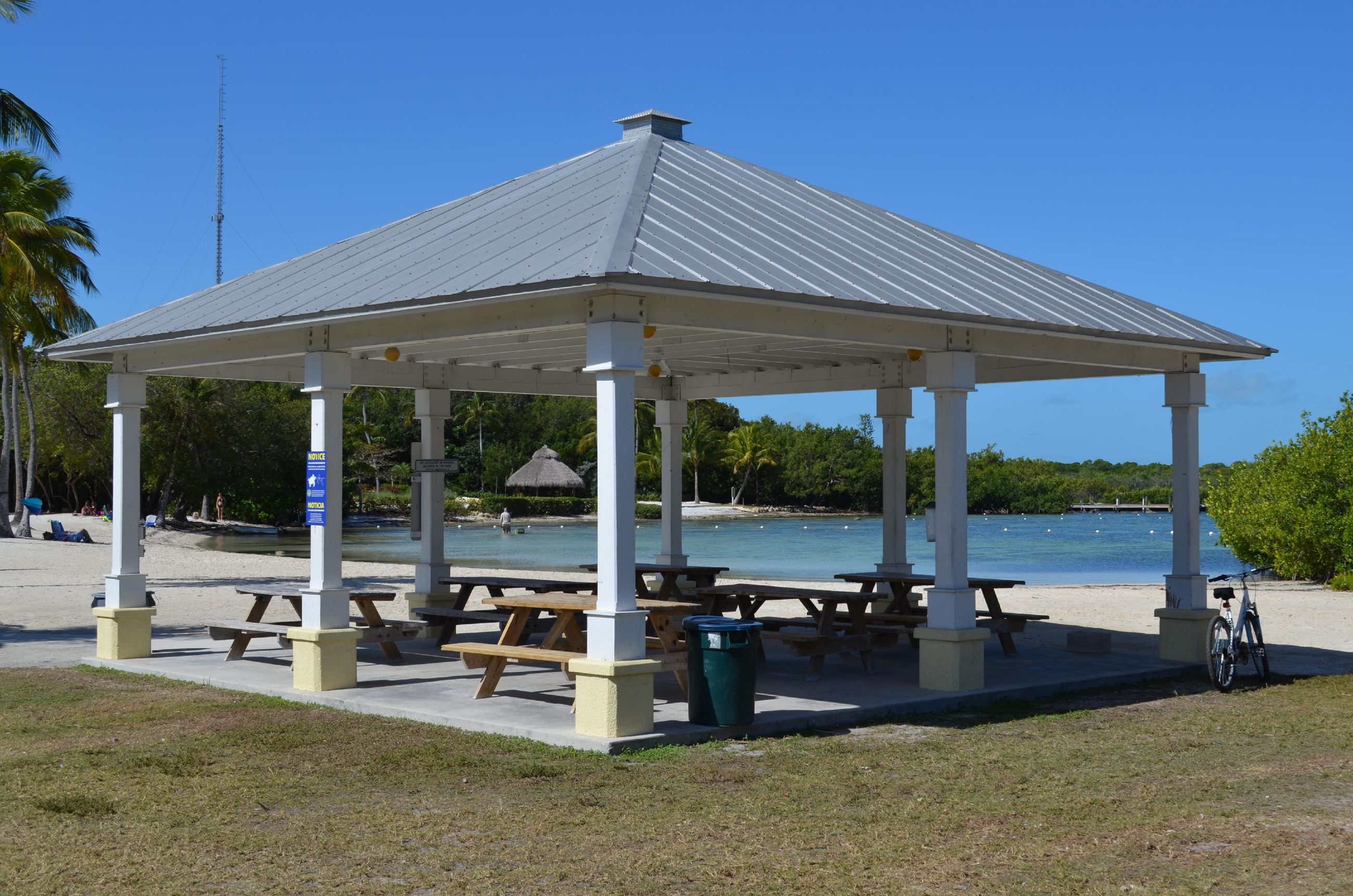 Picnic area at Founders Park