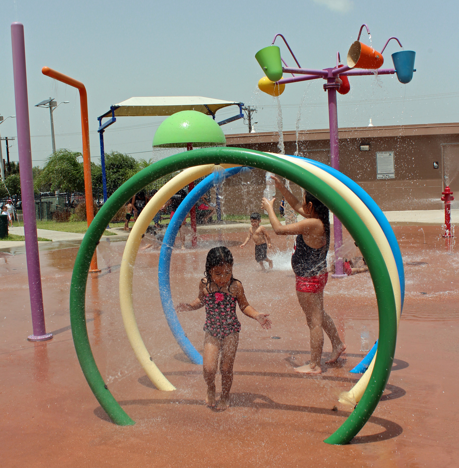 Freddy Gonzalez Memorial Park Splash Pad