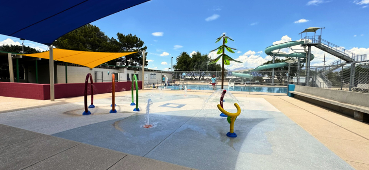 Official image of Freedom Splash Pad in Tucson.