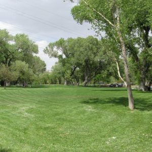 Park setting around A.C. Williams Granite Creek Park.